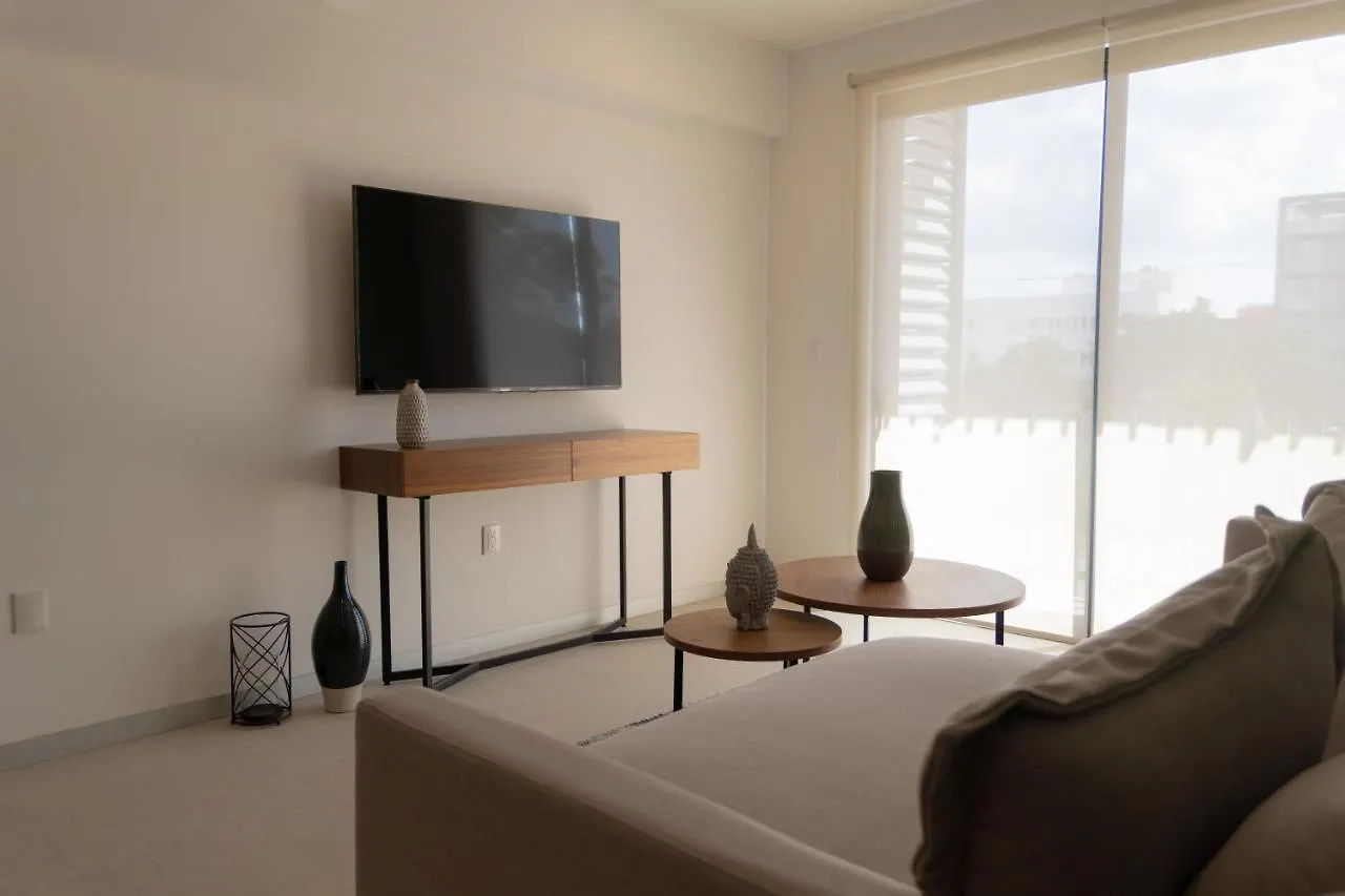 פלאייה דל כרמן Fancy 3 Bedroom Apartments In Downtown Playa Rooftop Pool Gym