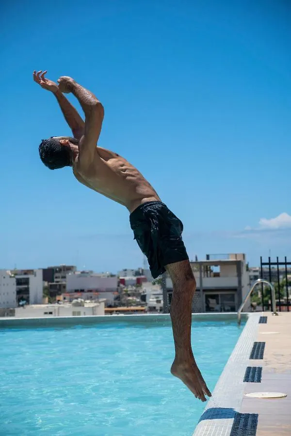 פלאייה דל כרמן Fancy 3 Bedroom Apartments In Downtown Playa Rooftop Pool Gym