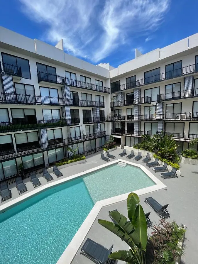 פלאייה דל כרמן Fancy 3 Bedroom Apartments In Downtown Playa Rooftop Pool Gym