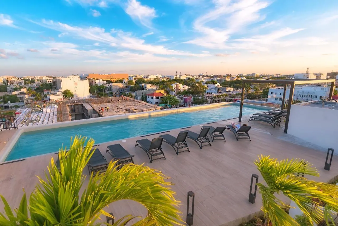פלאייה דל כרמן Fancy 3 Bedroom Apartments In Downtown Playa Rooftop Pool Gym מקסיקו