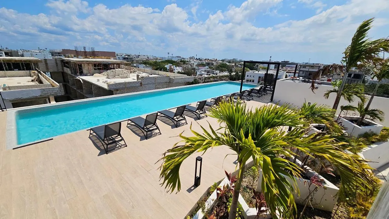 פלאייה דל כרמן Fancy 3 Bedroom Apartments In Downtown Playa Rooftop Pool Gym פלאייה דל כרמן